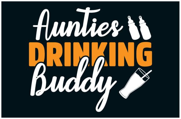 Aunties Drinking Buddy Tee