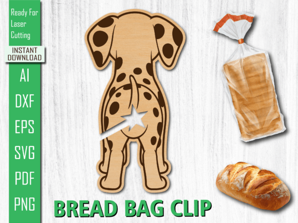 Dalmatian Dog Laser Cutting Asset