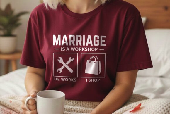 Marriage is a Workshop Valentine Tshirt Graphics for T-Shirt Designs
