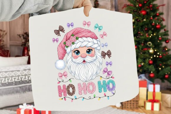 Yarn Santa Claus PNG - A Festive Graphic for Crafting